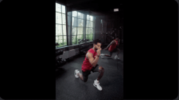 Lunge Jump (Single Side)