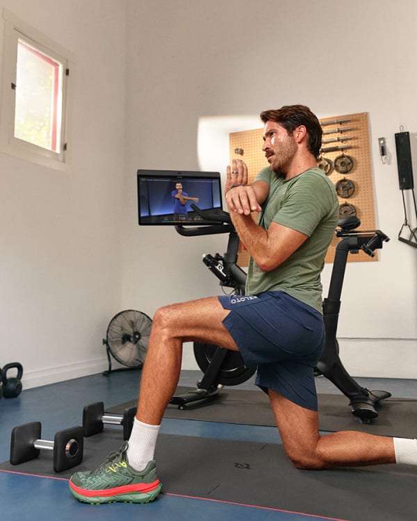 Peloton Bike+ screen